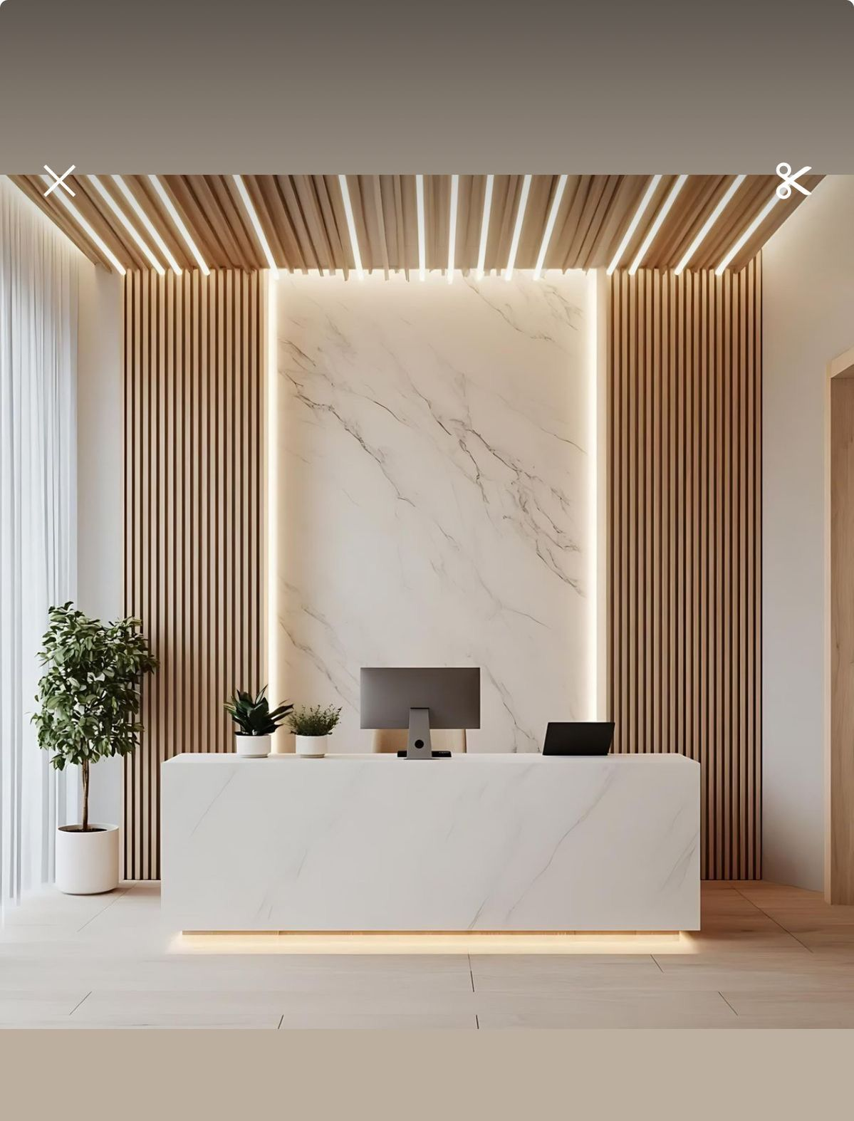 Blue Acrylic Cabinetry